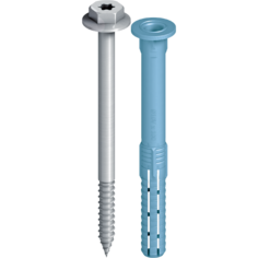 EJOT - KU/Edelstahl - Dübel SDF - KB - 10V - E