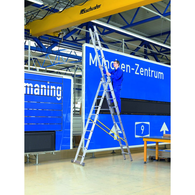 ZARGES Skymaster X Gebördelte Mehrzweckleiter, 3-teilig