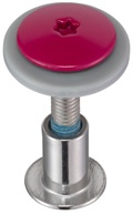 Balkonschraubenset A2 mit Hülse blank, K: 16, M5 mm, ISR 20, VPE: 100 St.