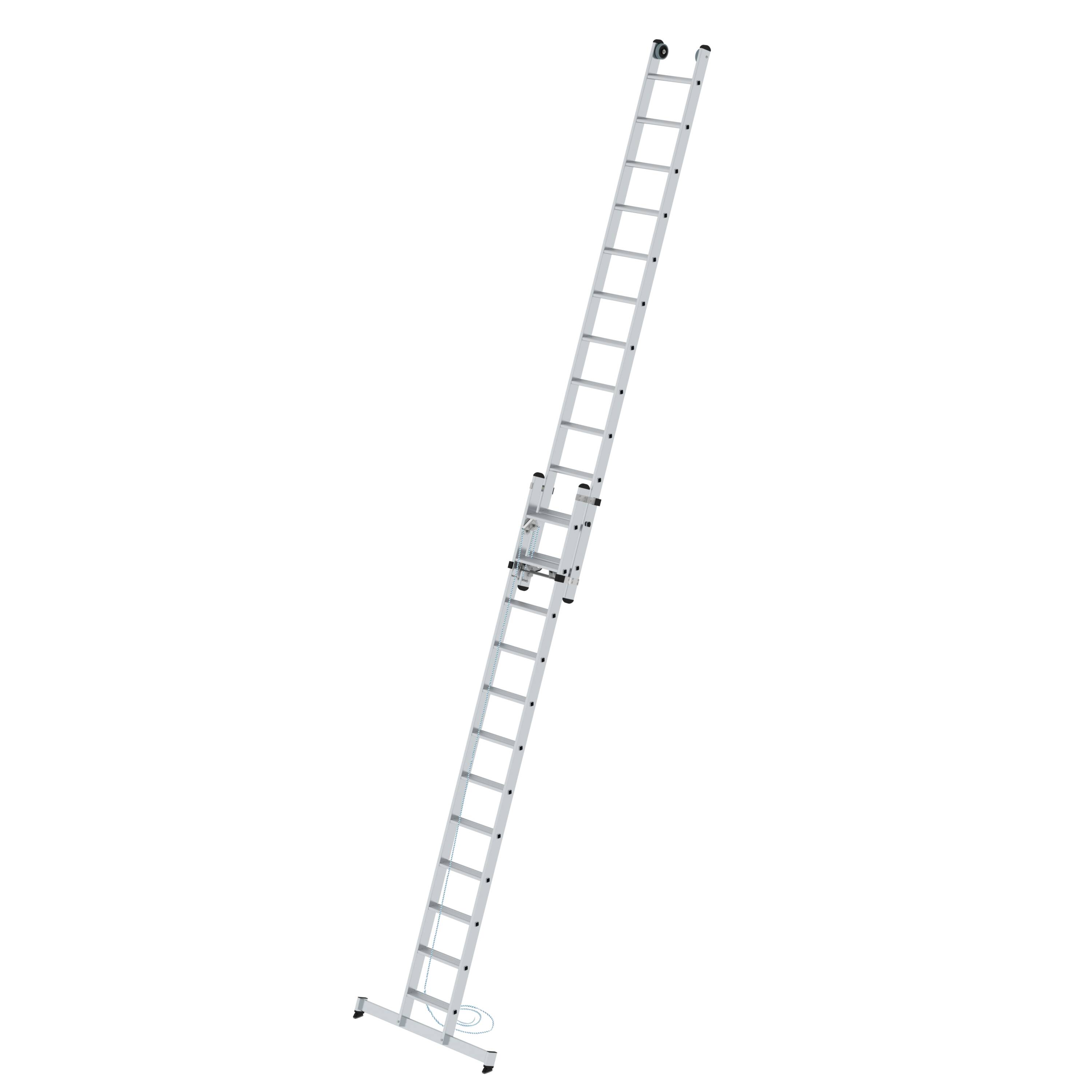 MUNK Stufen-Seilzugleiter 2-teilig mit nivello® Traverse
