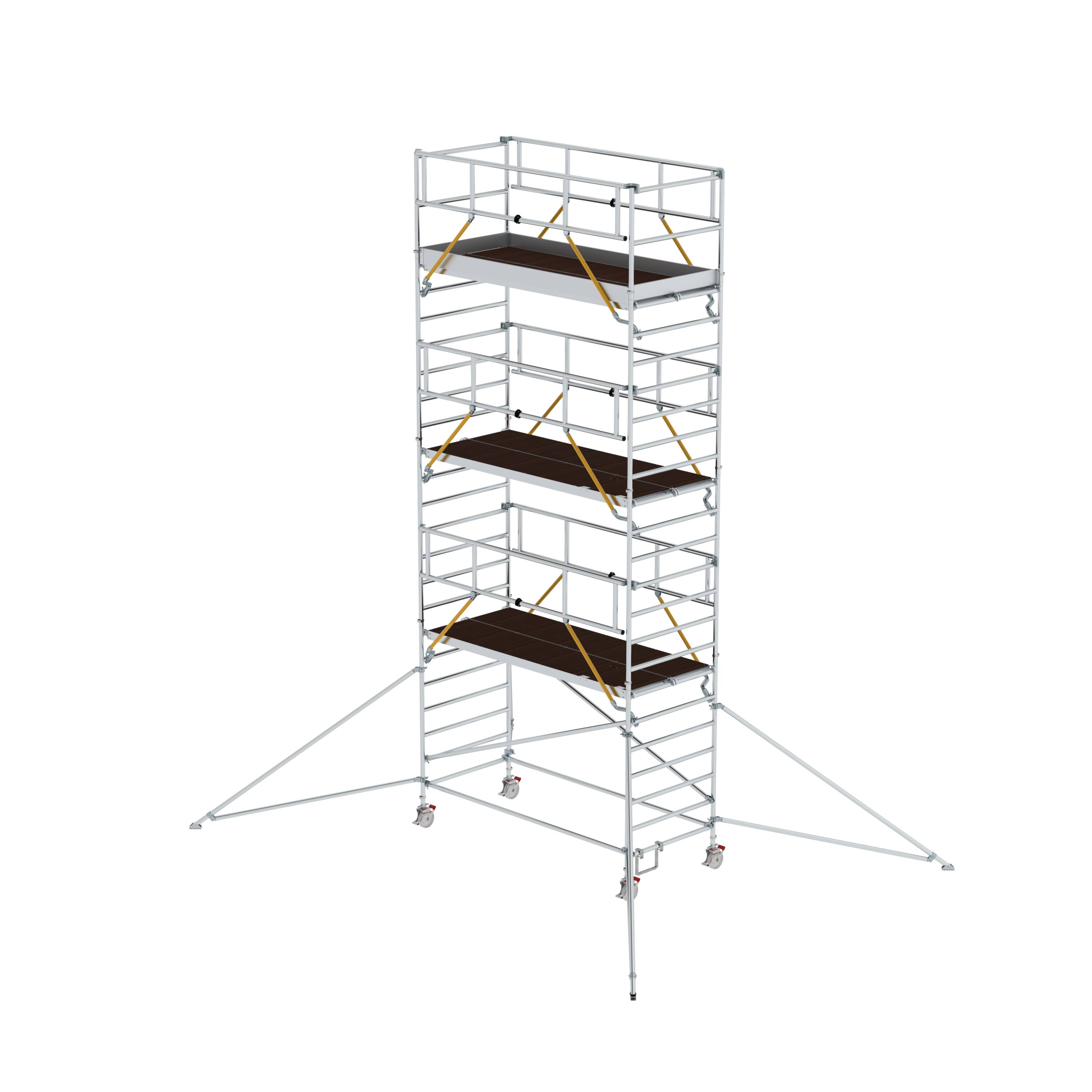 MUNK Rollgerüst SG 1,35 x 3,0 m mit Ausleger & Doppel-Plattform