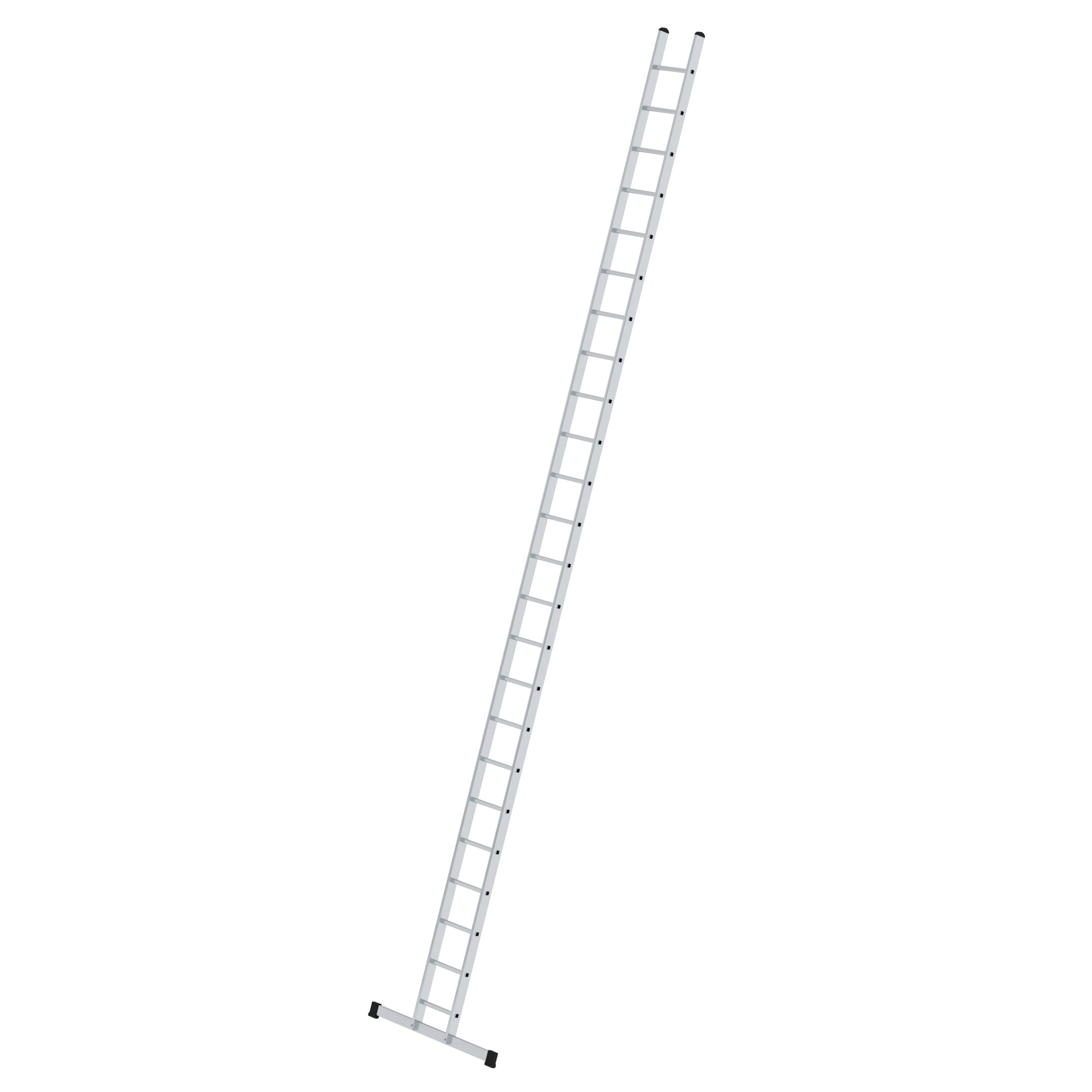 MUNK Sprossen-Anlegeleiter 350 mm breit mit Standard-Traverse
