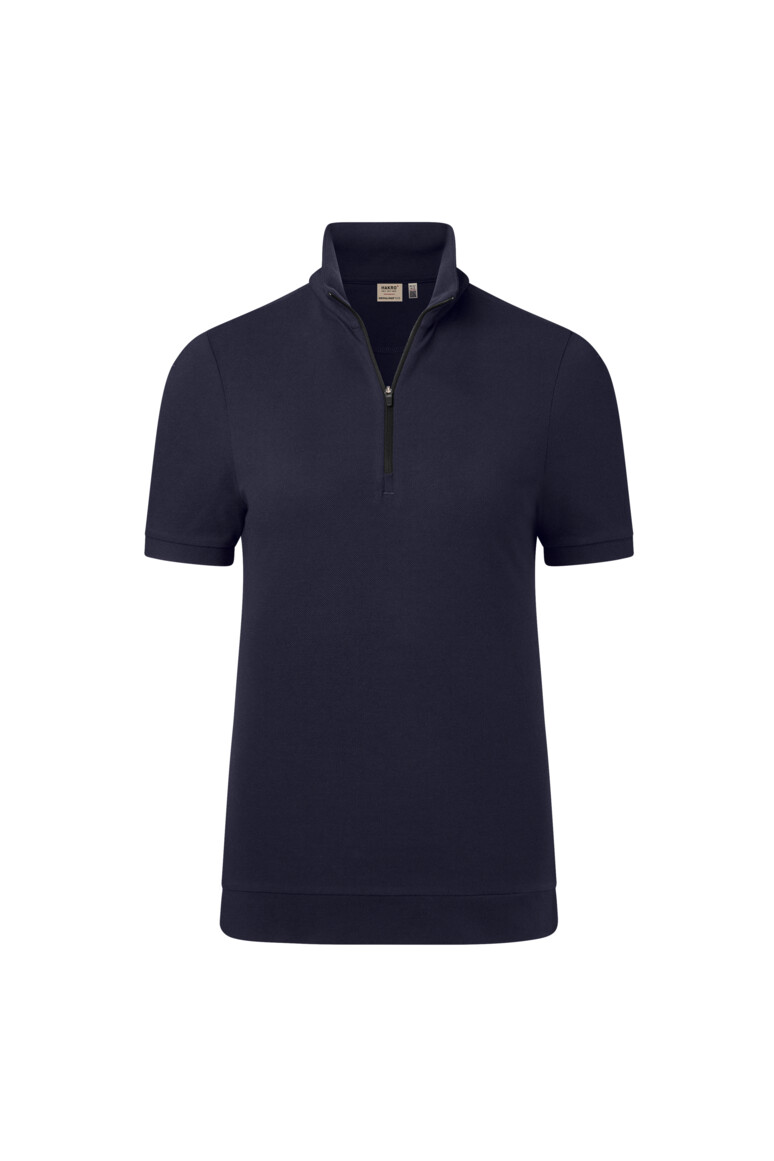 HAKRO Damen Zip-Shirt Piqué MIKRALINAR® ECO No. 334