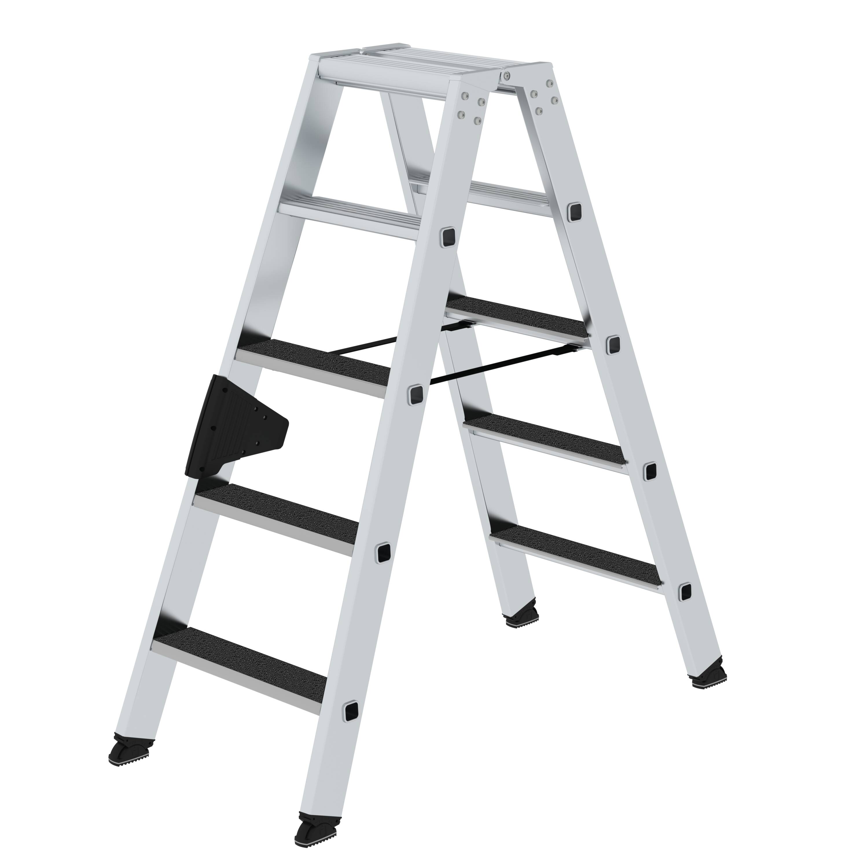 MUNK Stufen-Stehleiter beidseitig begehbar mit clip-step R13