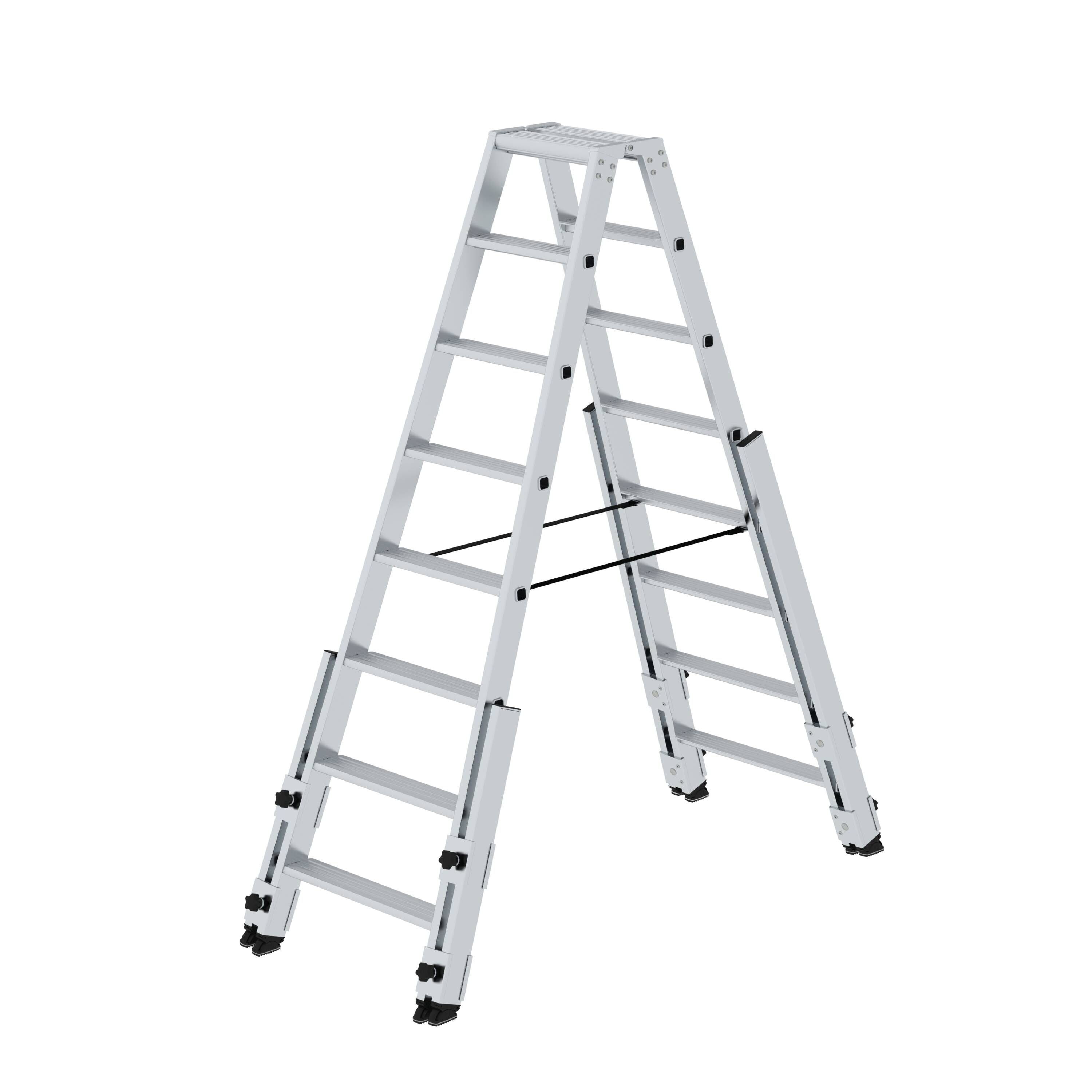 MUNK Stufen-Stehleiter treppengängig