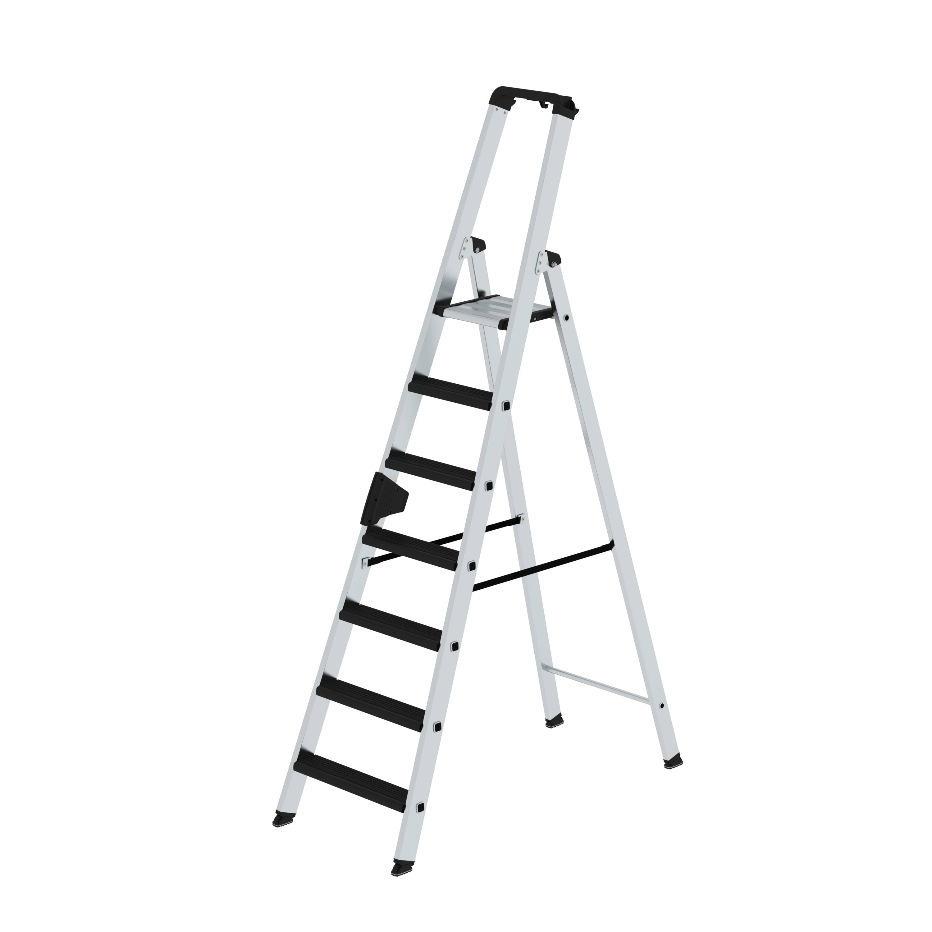 MUNK Stufen-Stehleiter einseitig begehbar mit clip-step relax