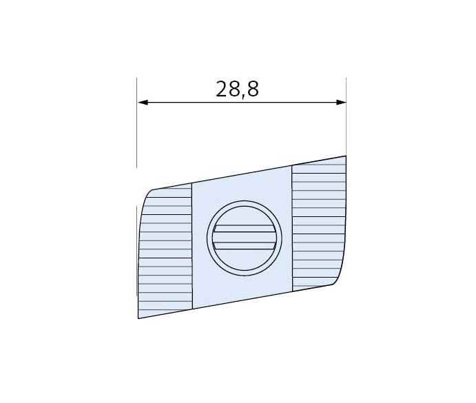 Halfenschraube A4-70 Edelstahl HZS 38/23