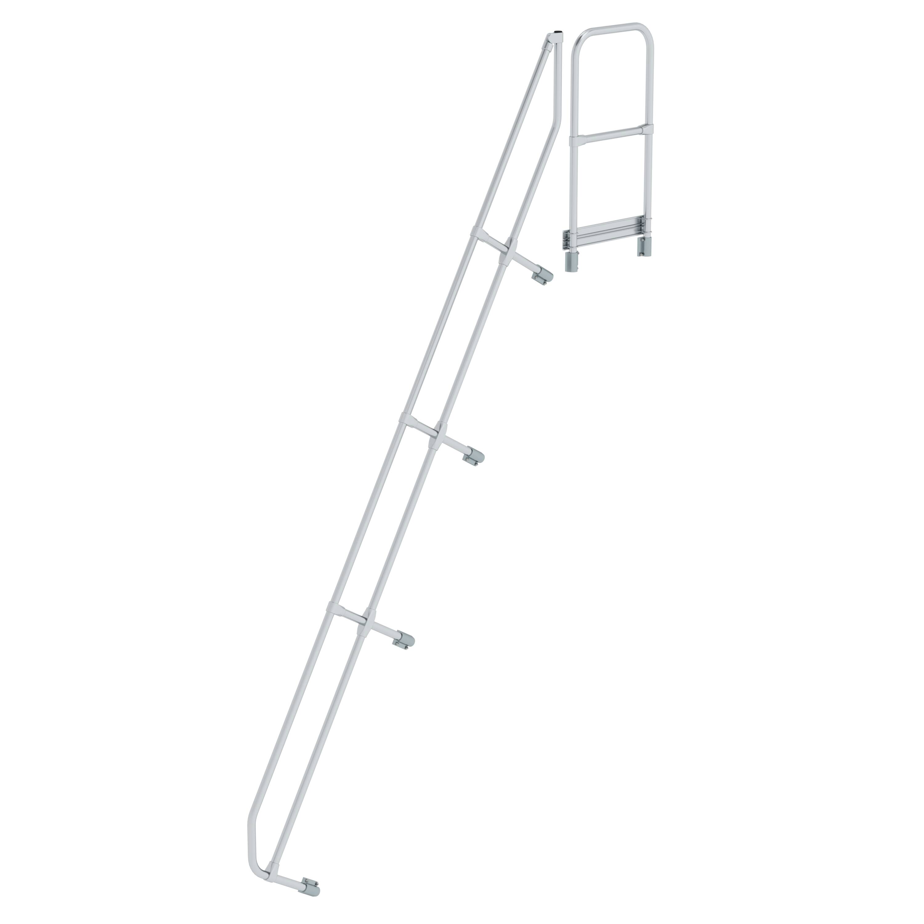 MUNK Zweiter Handlauf für Treppe mit Plattform 60°