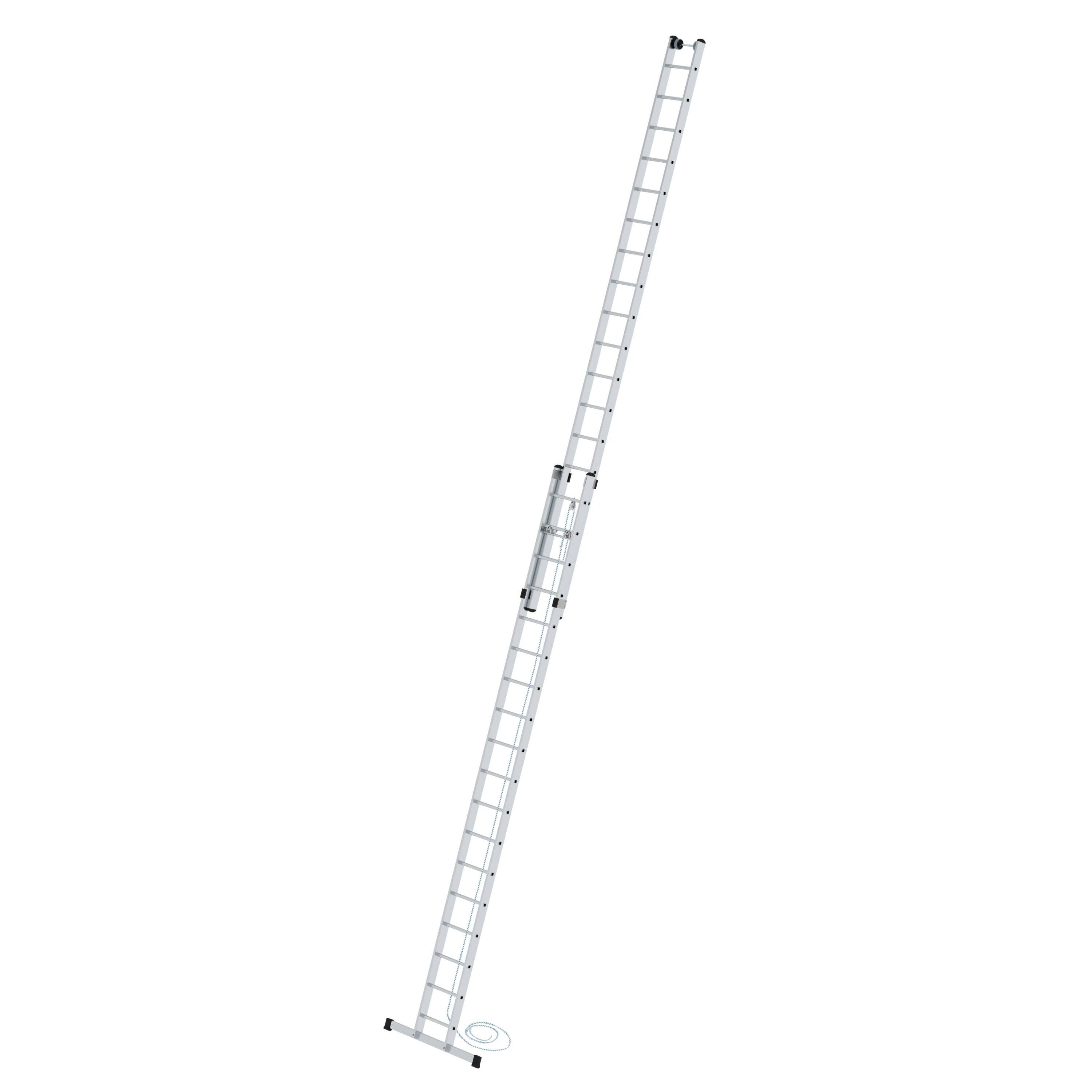 MUNK Sprossen-Seilzugleiter 2-teilig mit Standard-Traverse