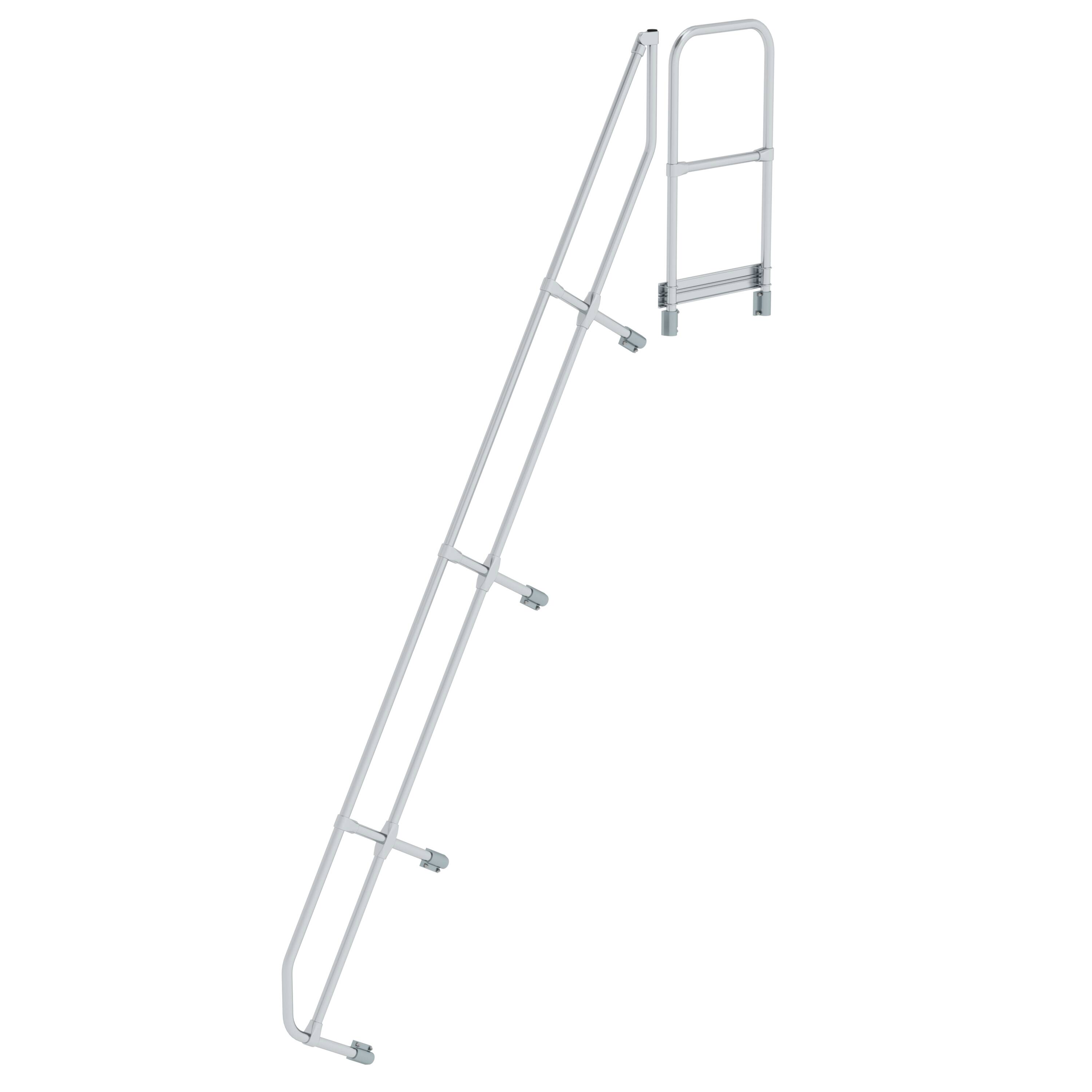 MUNK Zweiter Handlauf für Treppe mit Plattform 60°