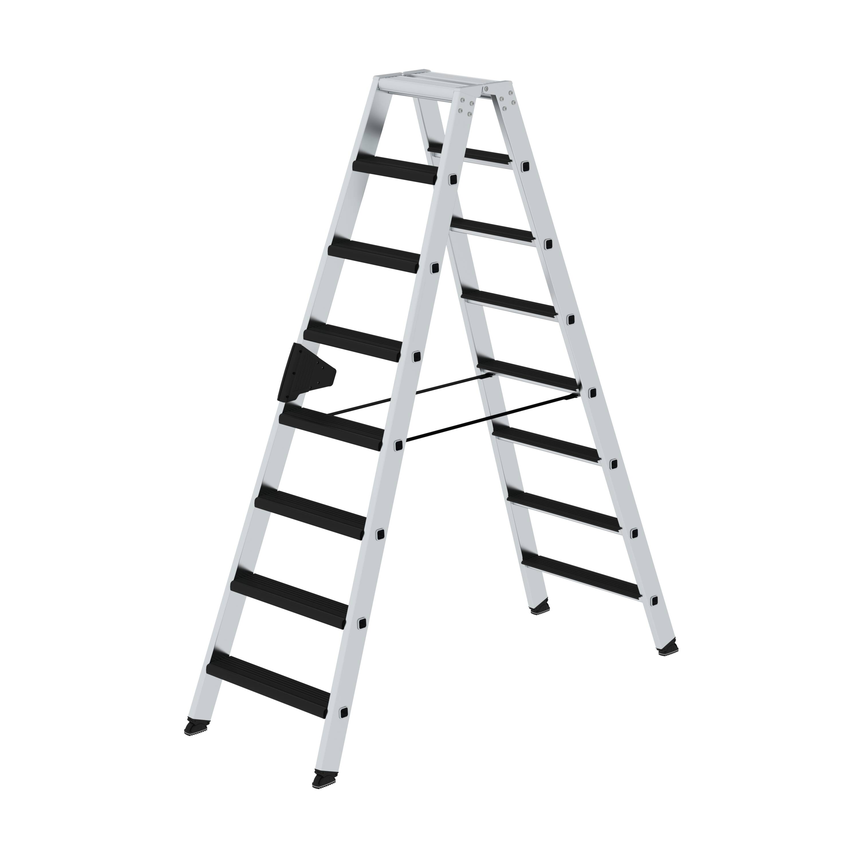 MUNK Stufen-Stehleiter beidseitig begehbar mit clip-step relax