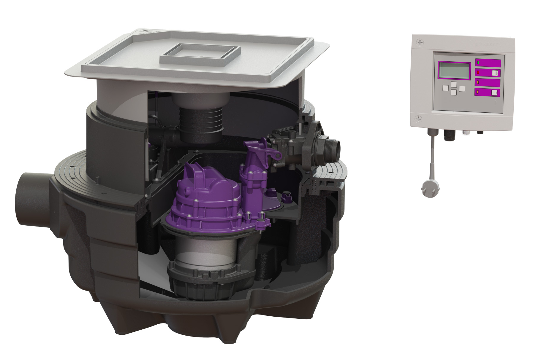 KESSEL-Hebeanlage Aqualift M Art-Nr.: 28701X