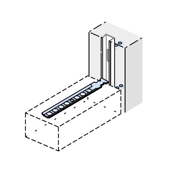 Halfen Maueranschlussanker 28/15 ML 85 FV  VE 200