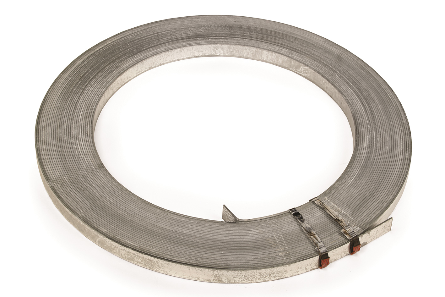 Erder verzinkt, flach 30 x 3,5 mm Z 500 Ringe ca. 20-26 kg => 25-30 mtr