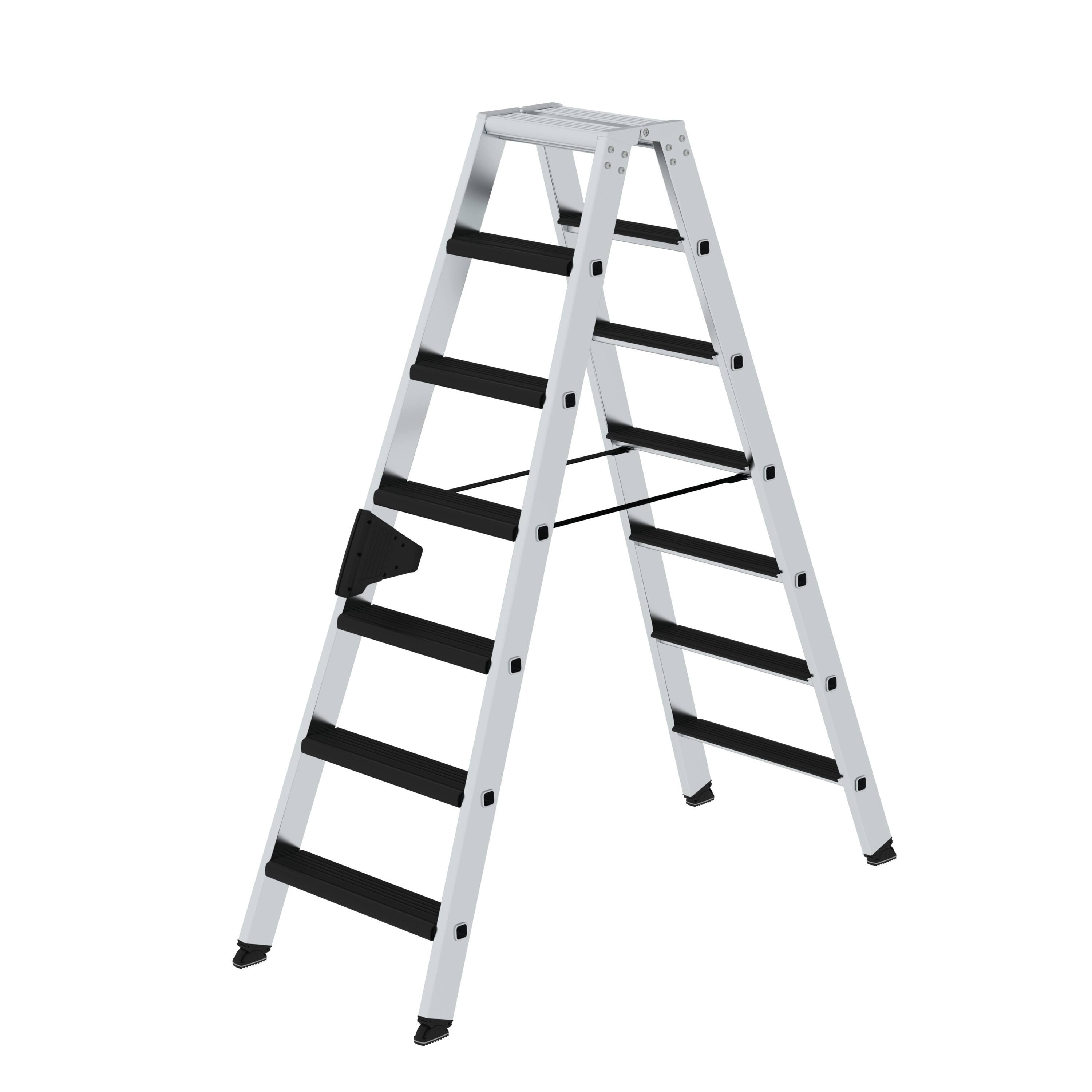 MUNK Stufen-Stehleiter beidseitig begehbar mit clip-step relax