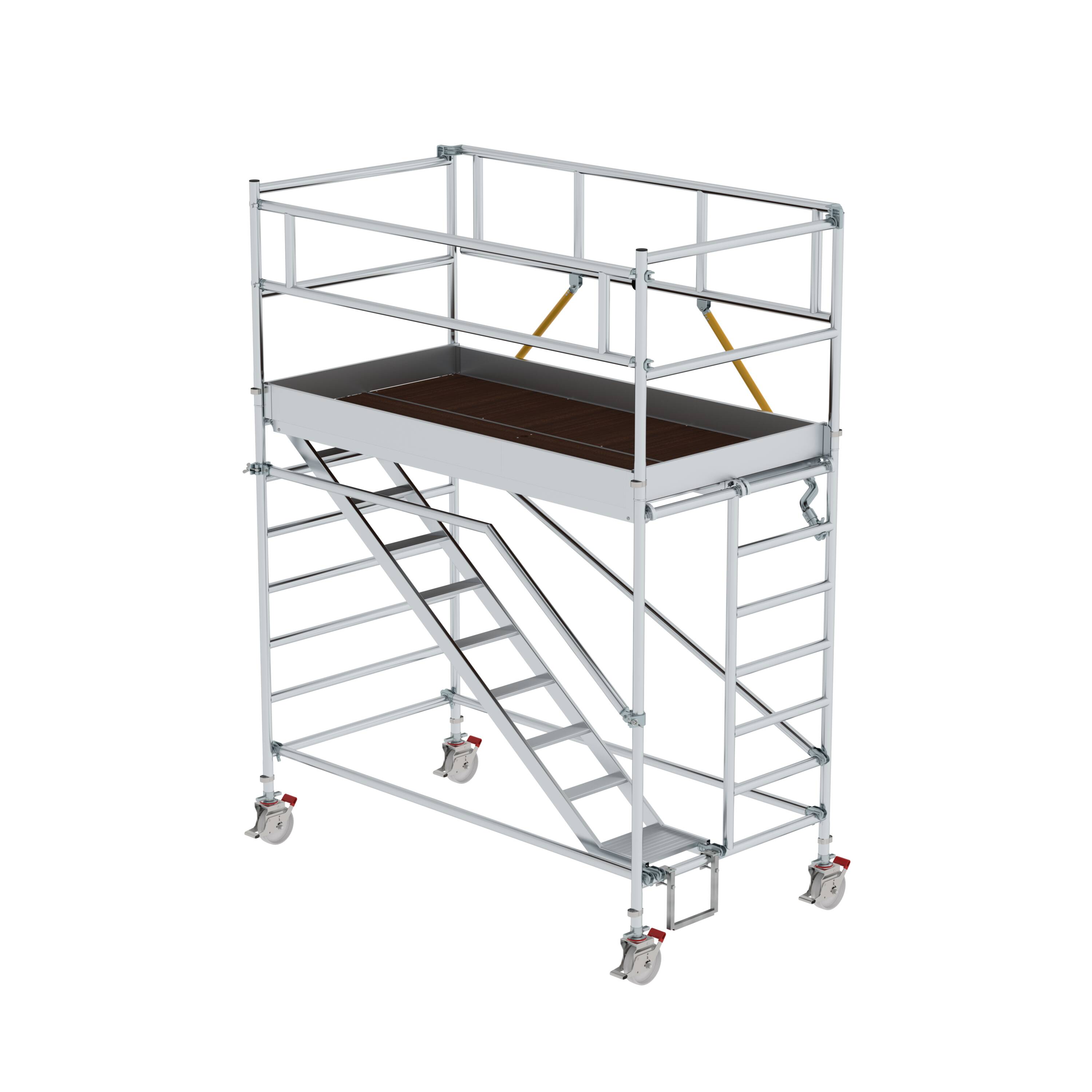MUNK Rollgerüst SG 1,35 x 2,45 m mit Schrägaufstiegen