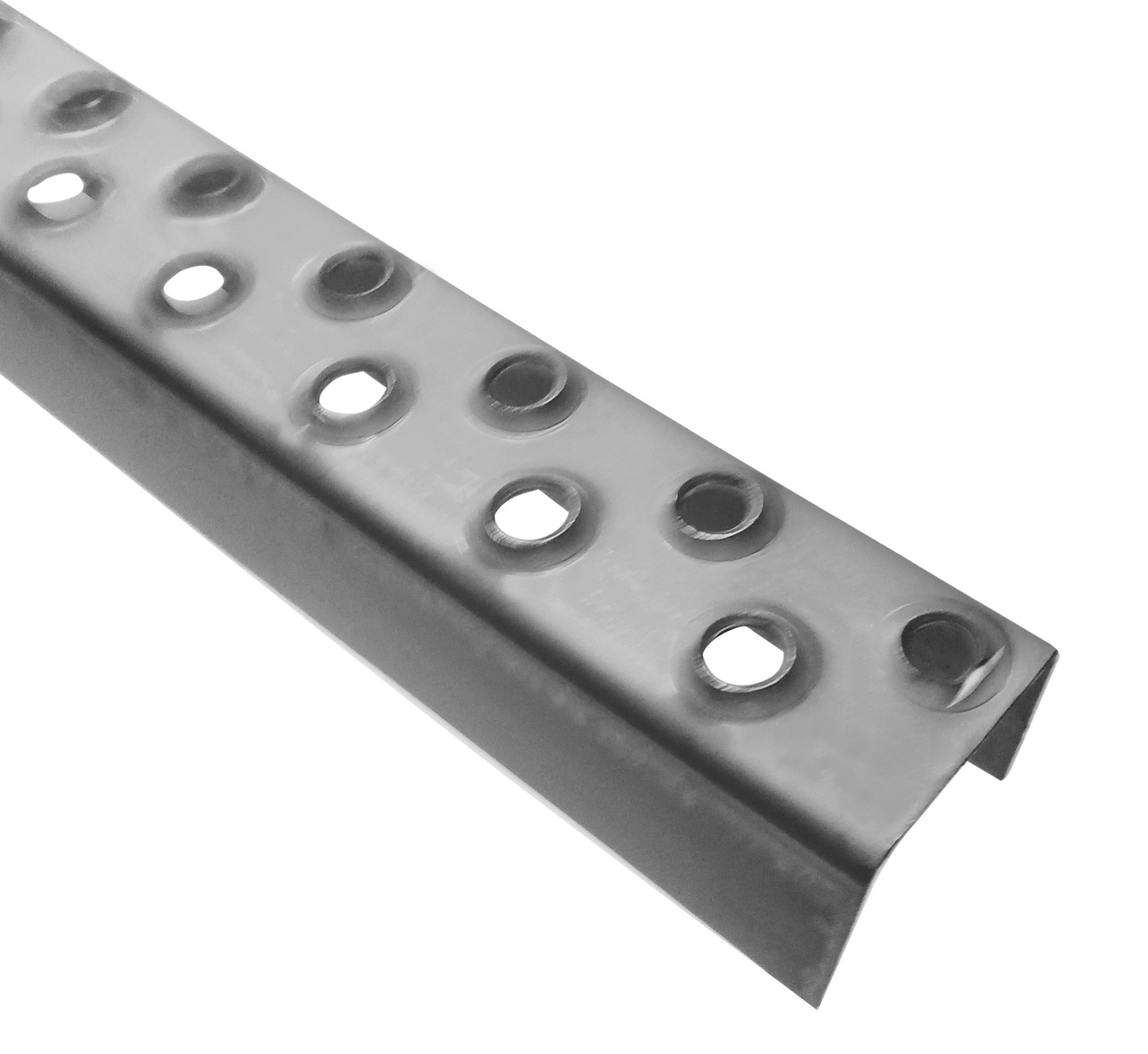 Leitersprosse Stahl StW 22 (roh)  unverzinkt  35 x 2000 mm, 35/30/2 mm