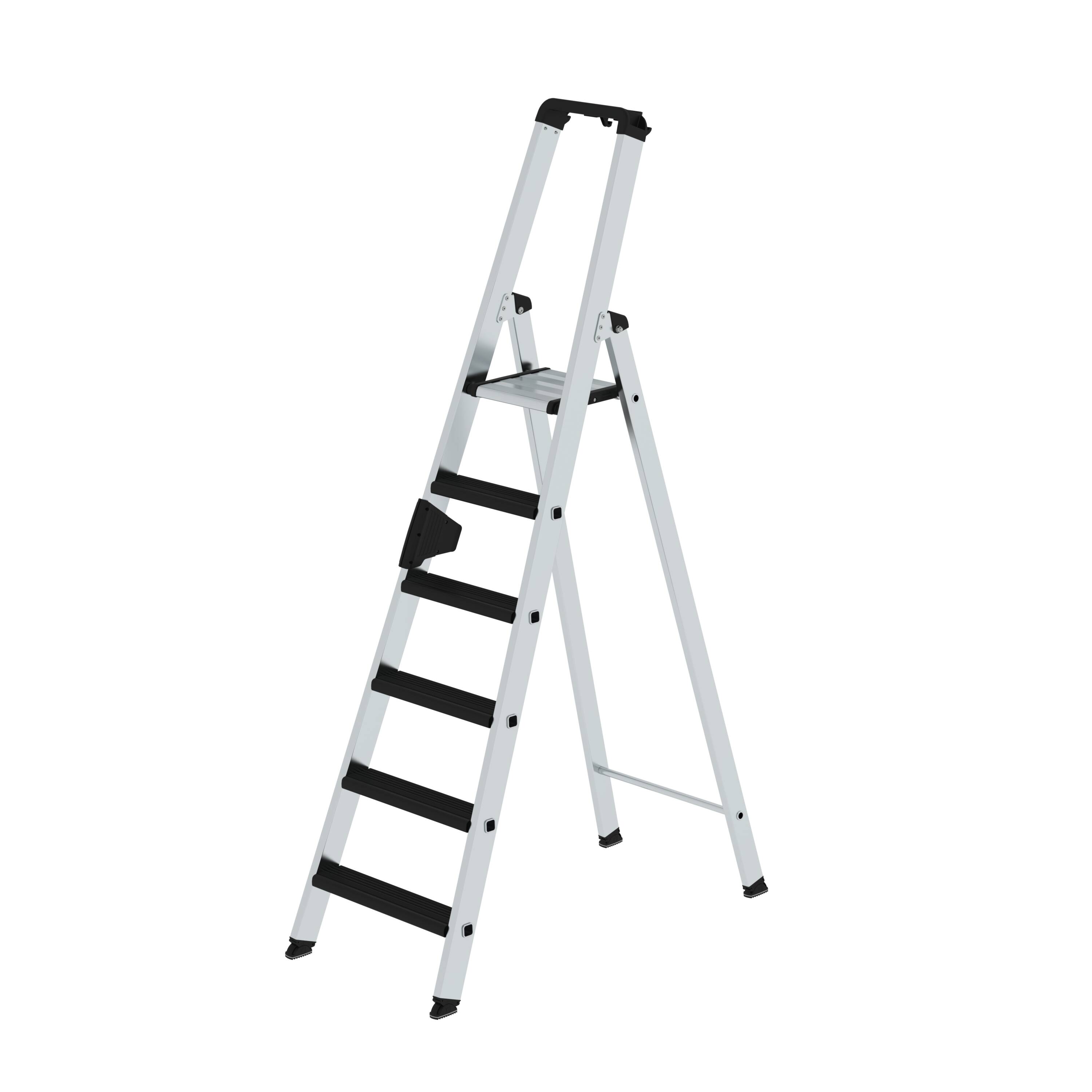 MUNK Stufen-Stehleiter einseitig begehbar mit clip-step relax