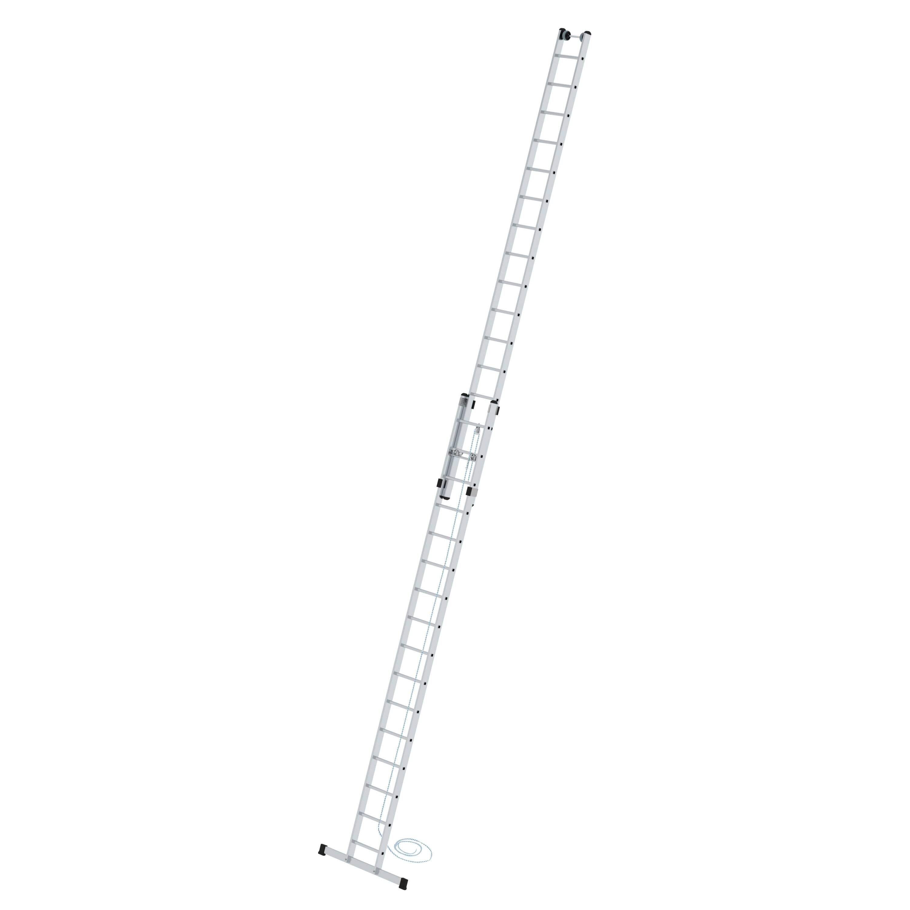 MUNK Sprossen-Seilzugleiter 2-teilig mit Standard-Traverse