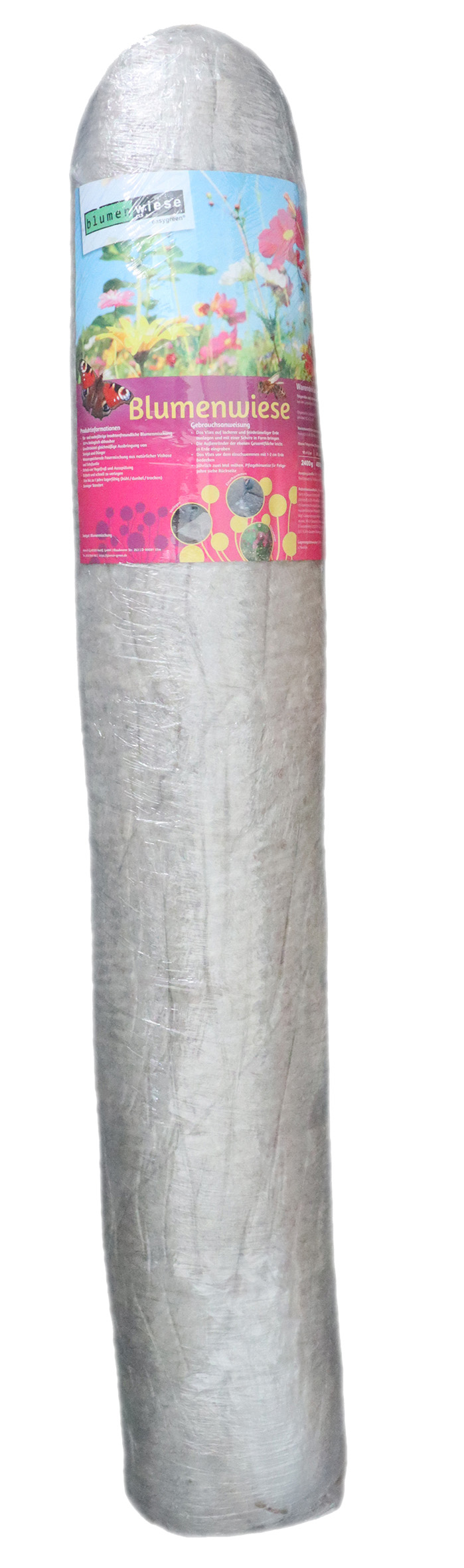 Blumen/Kräuterrasen - 12 m² Easygreen Blumenwiese Rolle 1,2 x 10 m