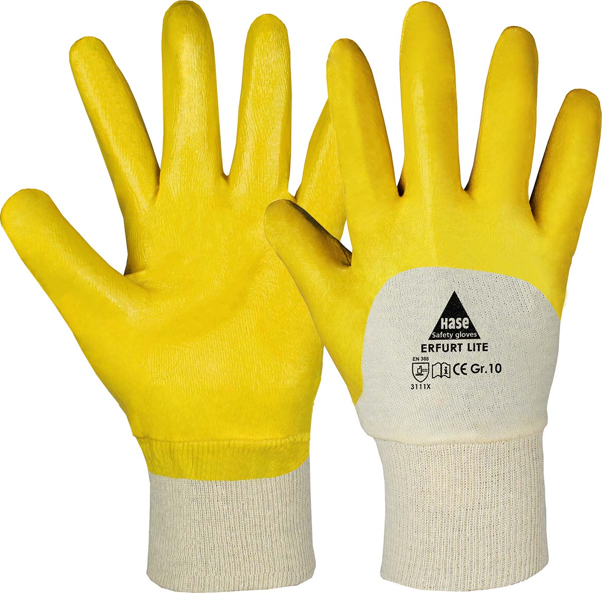HASE Arbeitshandschuh "Erfurt Lite" Nr. 901400, VPE: 12 PA