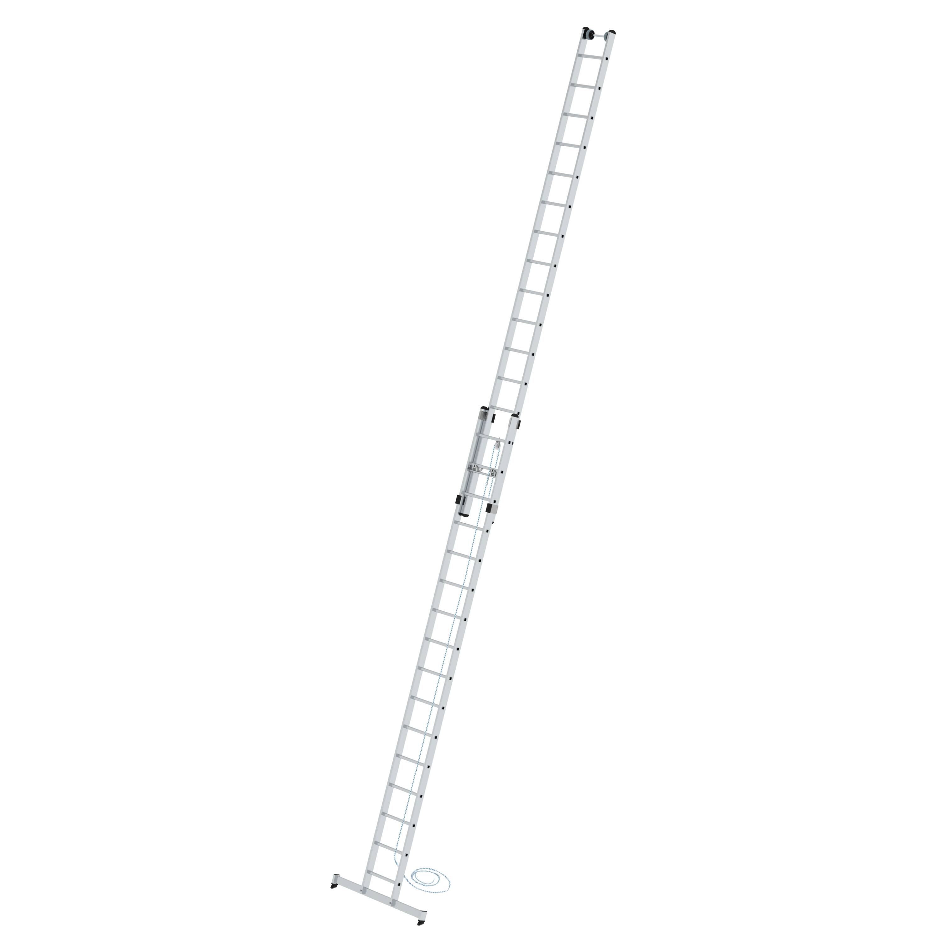 MUNK Sprossen-Seilzugleiter 2-teilig mit nivello®-Traverse