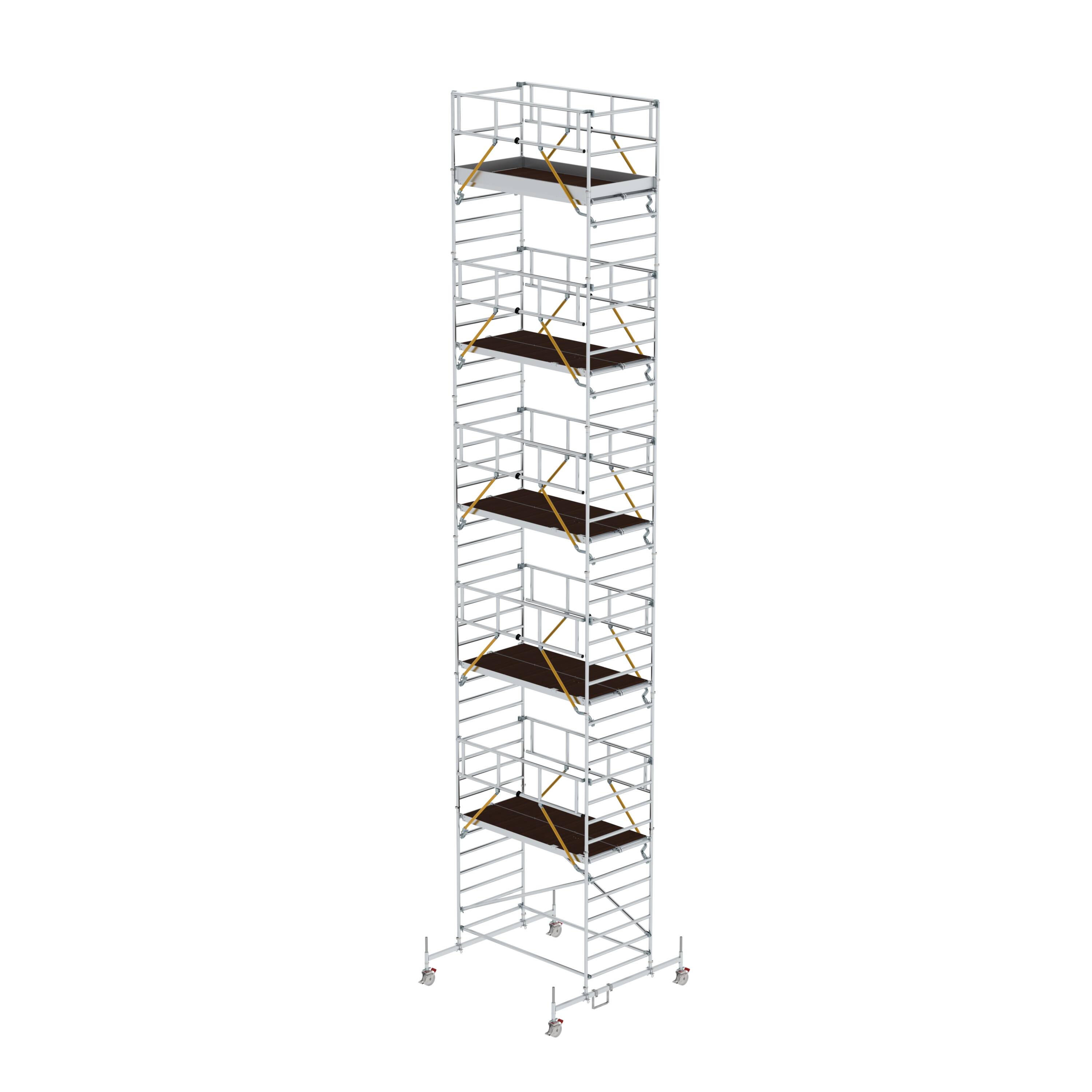 MUNK Rollgerüst SG 1,35 x 2,45 m mit Fahrbalken & Doppel-Plattform