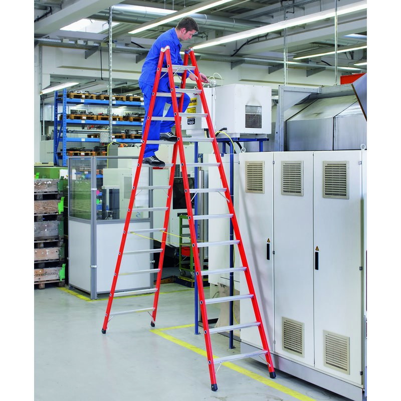 ZARGES EFAmix B GFK-Mischbau-Sprossen-Stehleiter