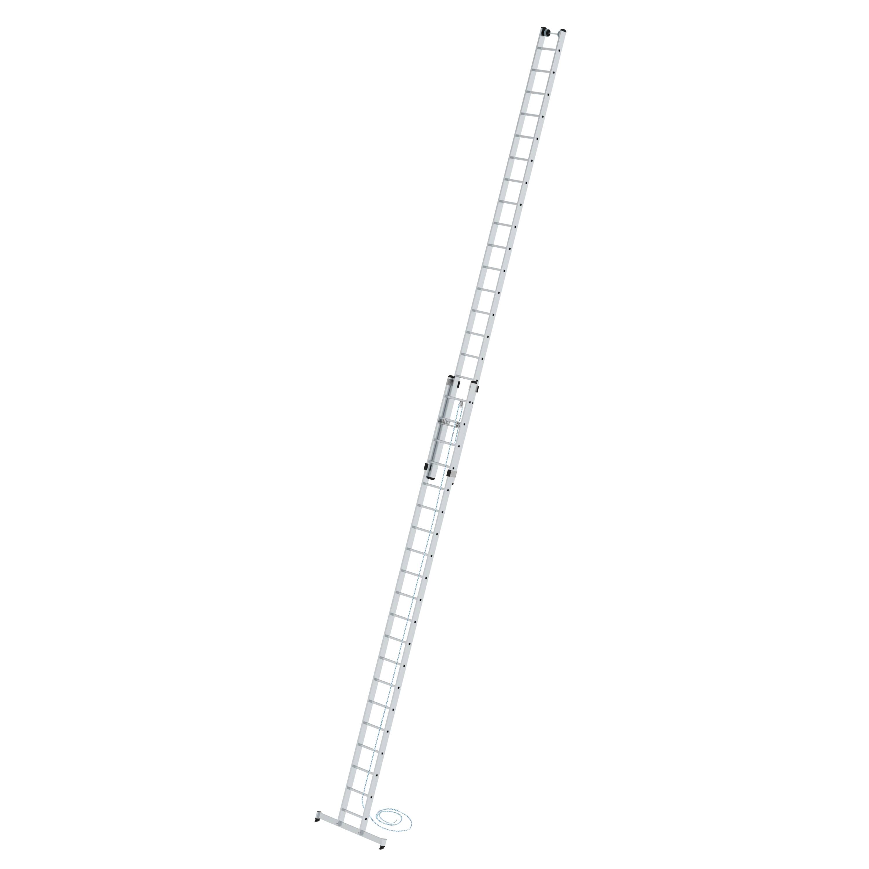 MUNK Sprossen-Seilzugleiter 2-teilig mit nivello®-Traverse
