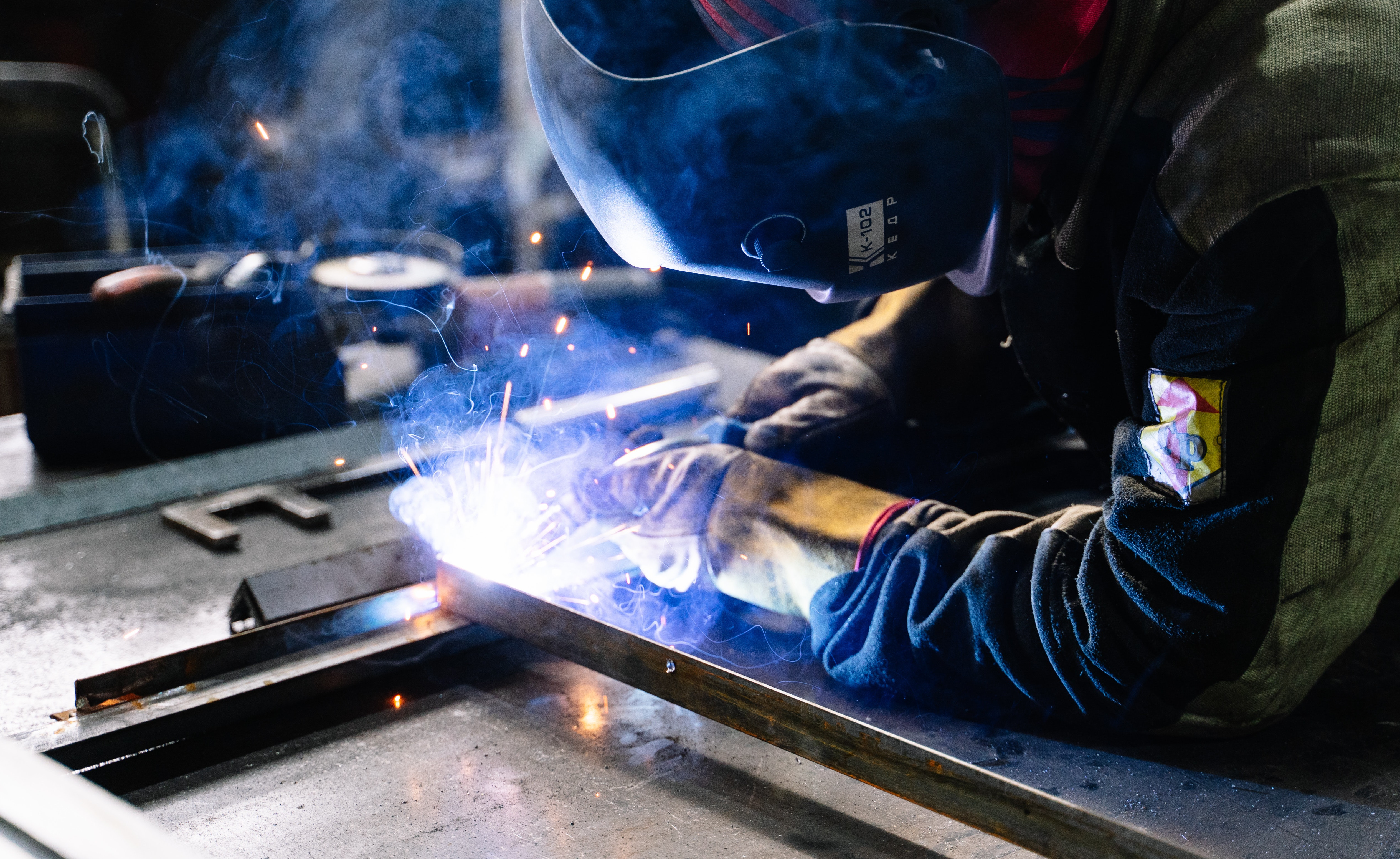 Schweißer Handschuhe