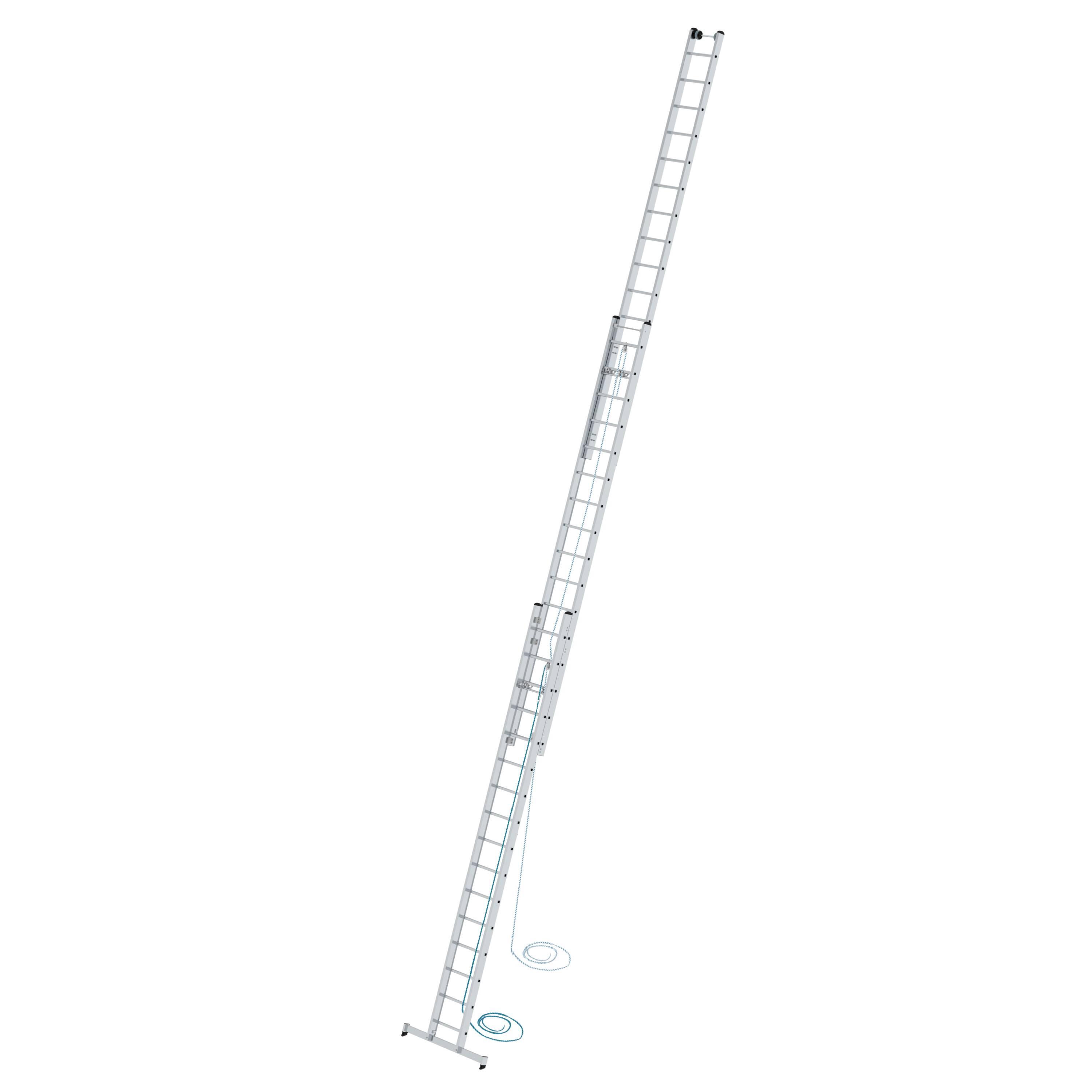 MUNK Sprossen-Seilzugleiter 3-teilig mit nivello®-Traverse