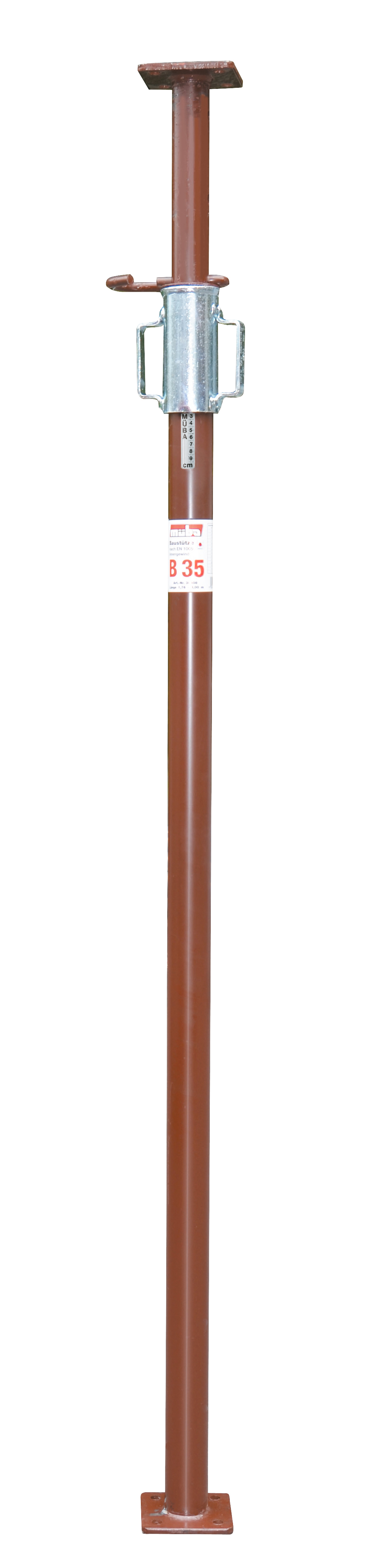 Baustütze nach EN 1065 B 35, lackiert