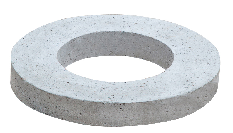 Hofablauf Auflagering für Klasse A+B Ø-innen 250 Ø-außen 450mm, Höhe 6cm