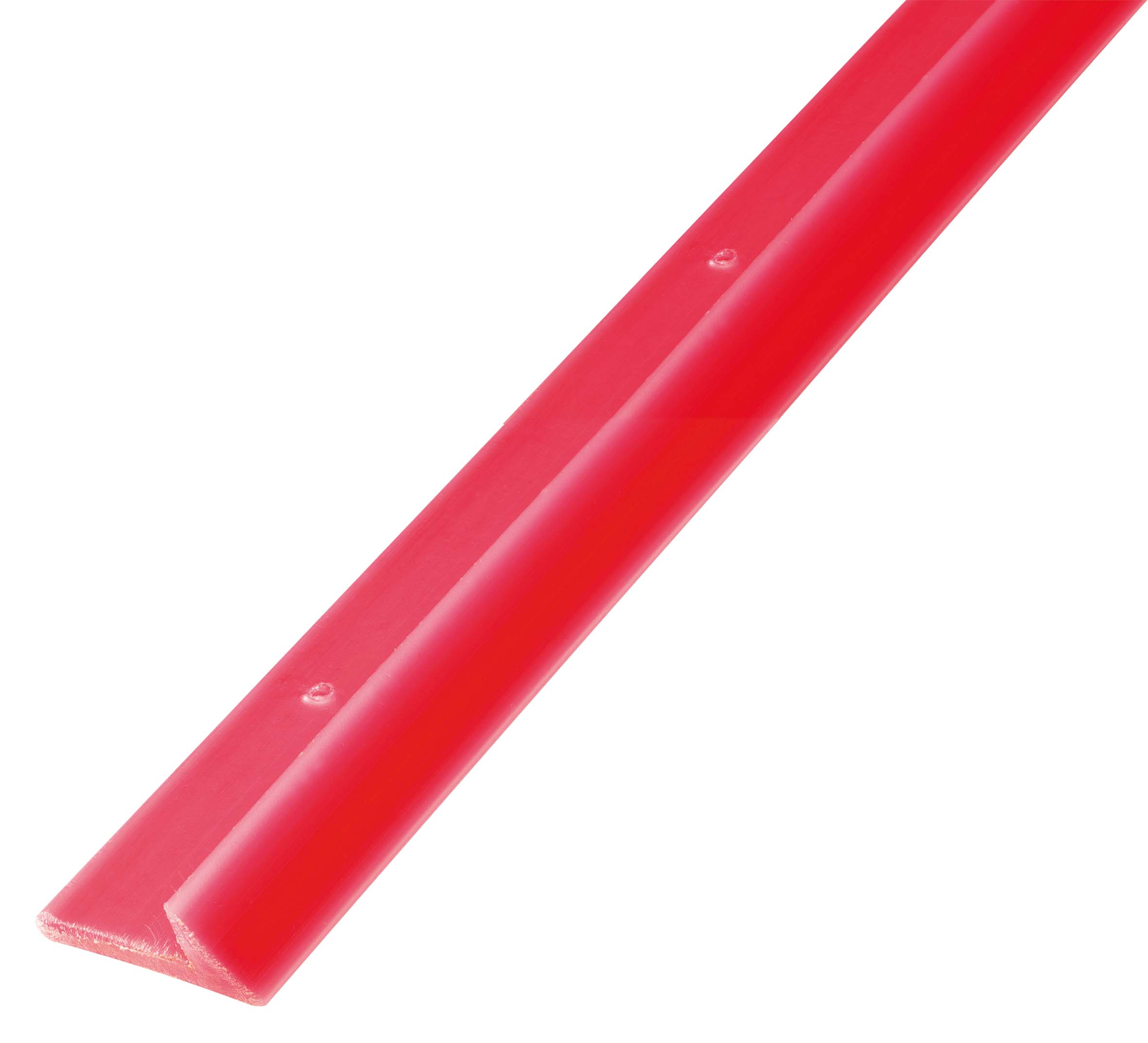 DREIKANTLEISTE voll aus HDPE 10mm mit Nagelfahne Länge 2,5m DFV10PE