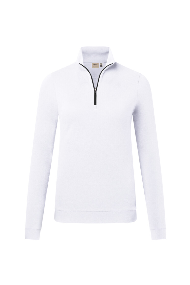 HAKRO Damen Zip-Longsleeve Piqué MIKRALINAR® ECO No. 335