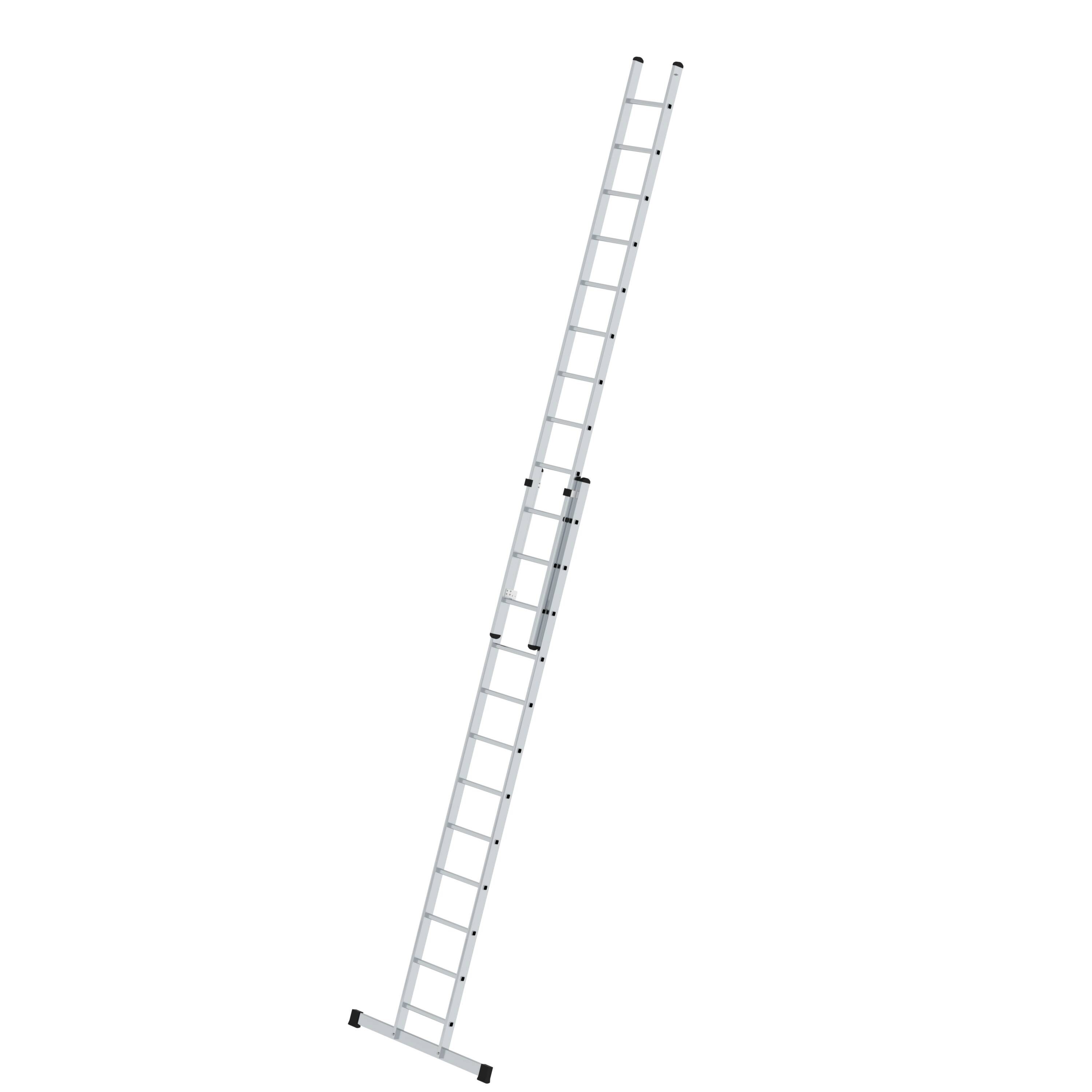 MUNK Sprossen-Schiebeleiter 2-teilig mit Standard-Traverse