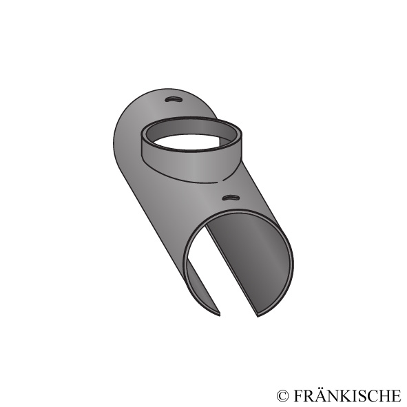 Dränrohr Anschlußstück mit kurzem Hals DN 100-125/80