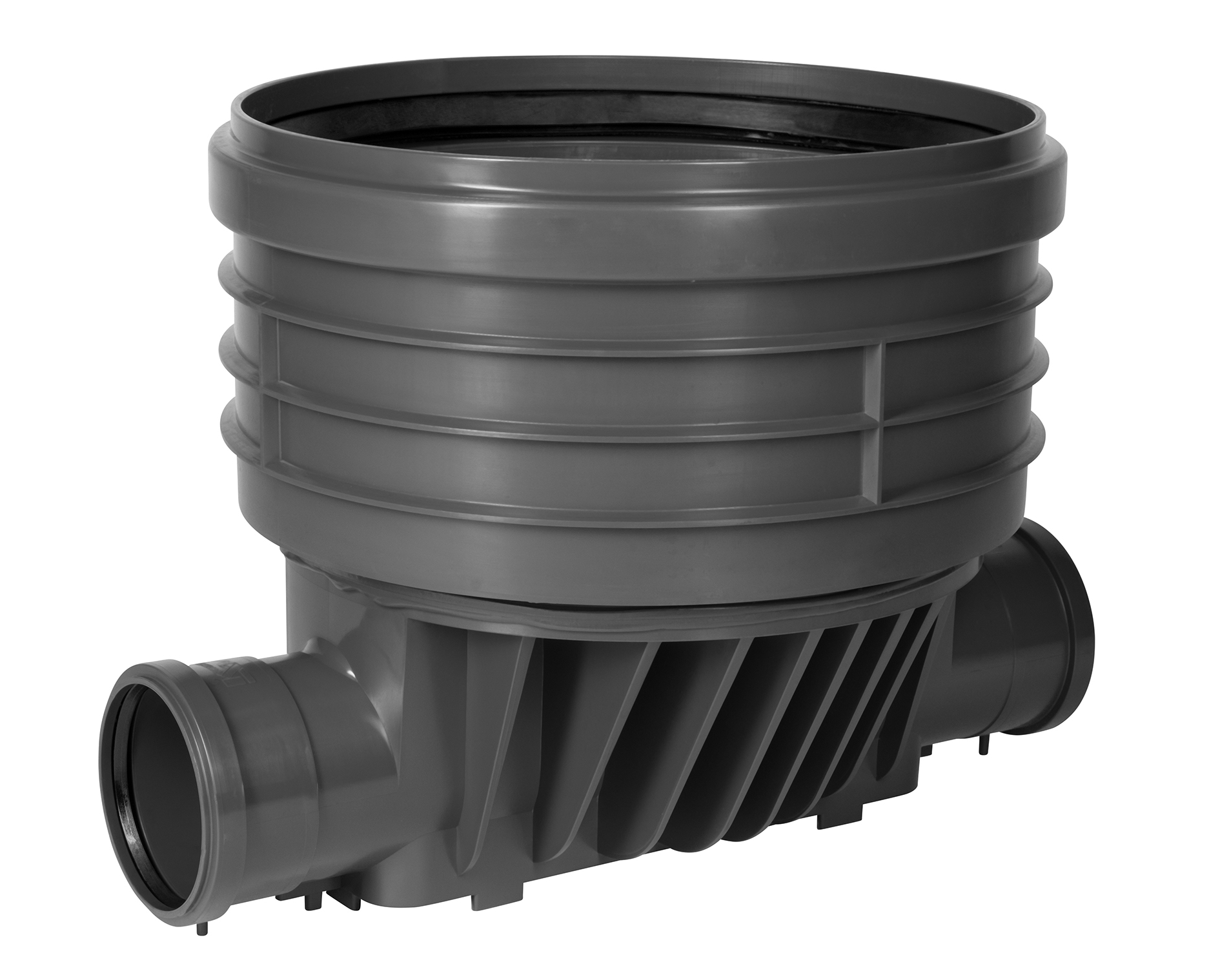 Schachtsystem DN/OD 400  G aus PP Durchgang DN 110 KG-Rohr