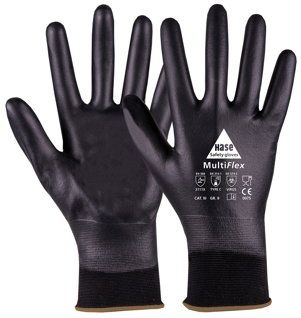 HASE Chemikalienhandschuh "MultiFlex" Nr. 508666