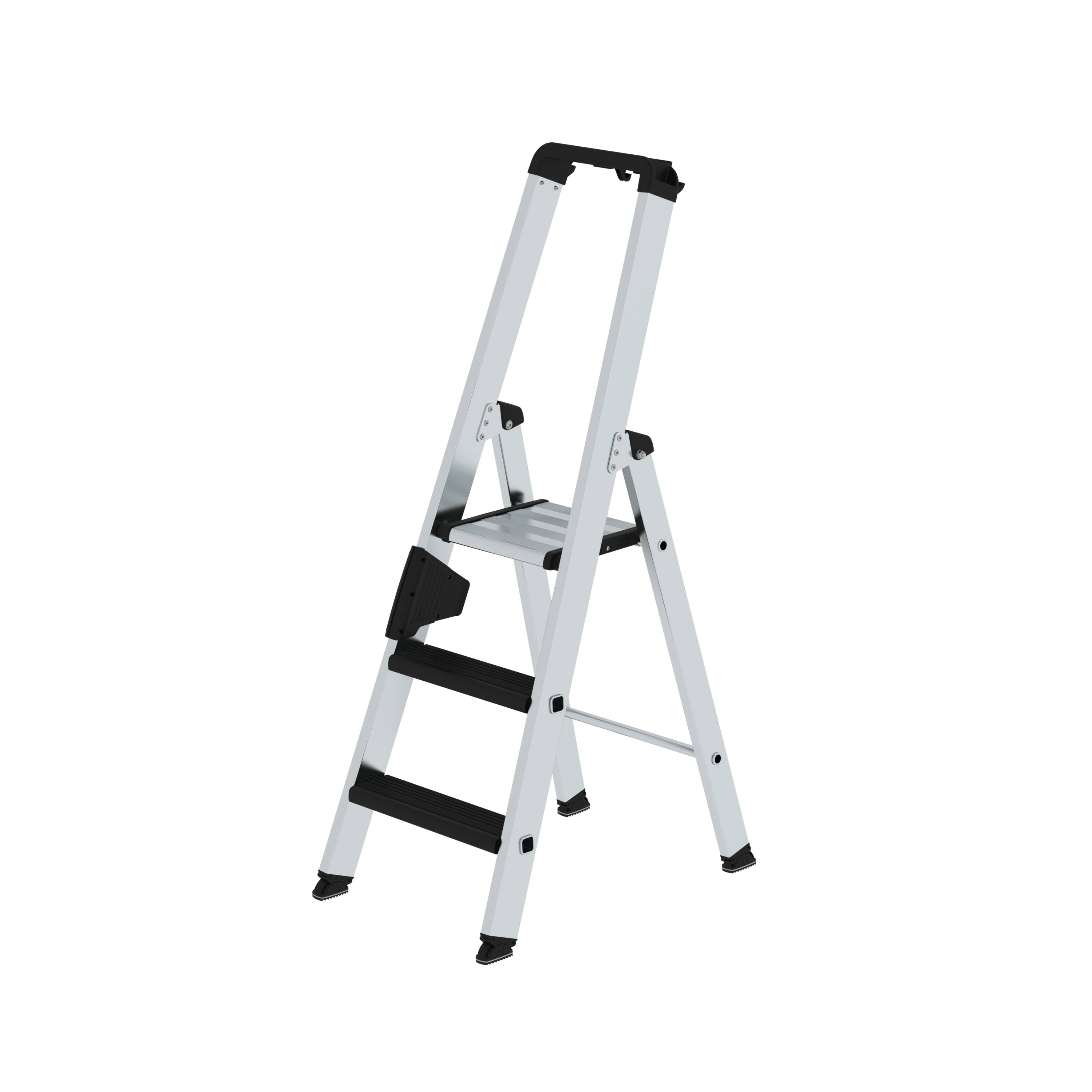 MUNK Stufen-Stehleiter einseitig begehbar mit clip-step relax