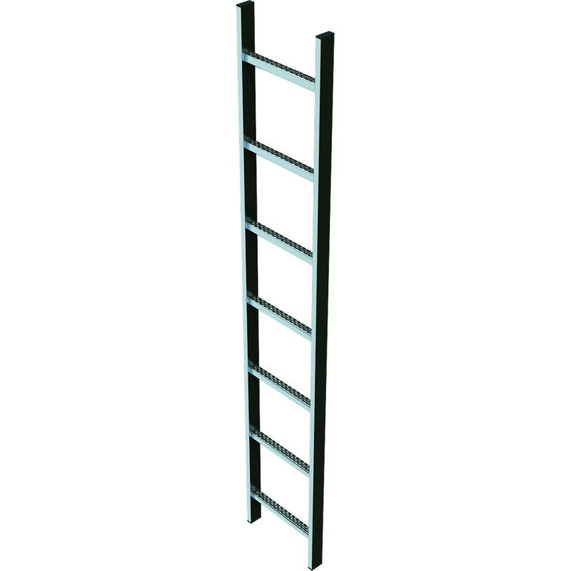 ZARGES Schachtleiter, Edelstahl 300 mm lichte Breite