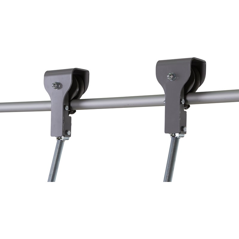 ZARGES Comfortstep Trec LH Geschraubte Stufen-Regalleiter, fahrbar