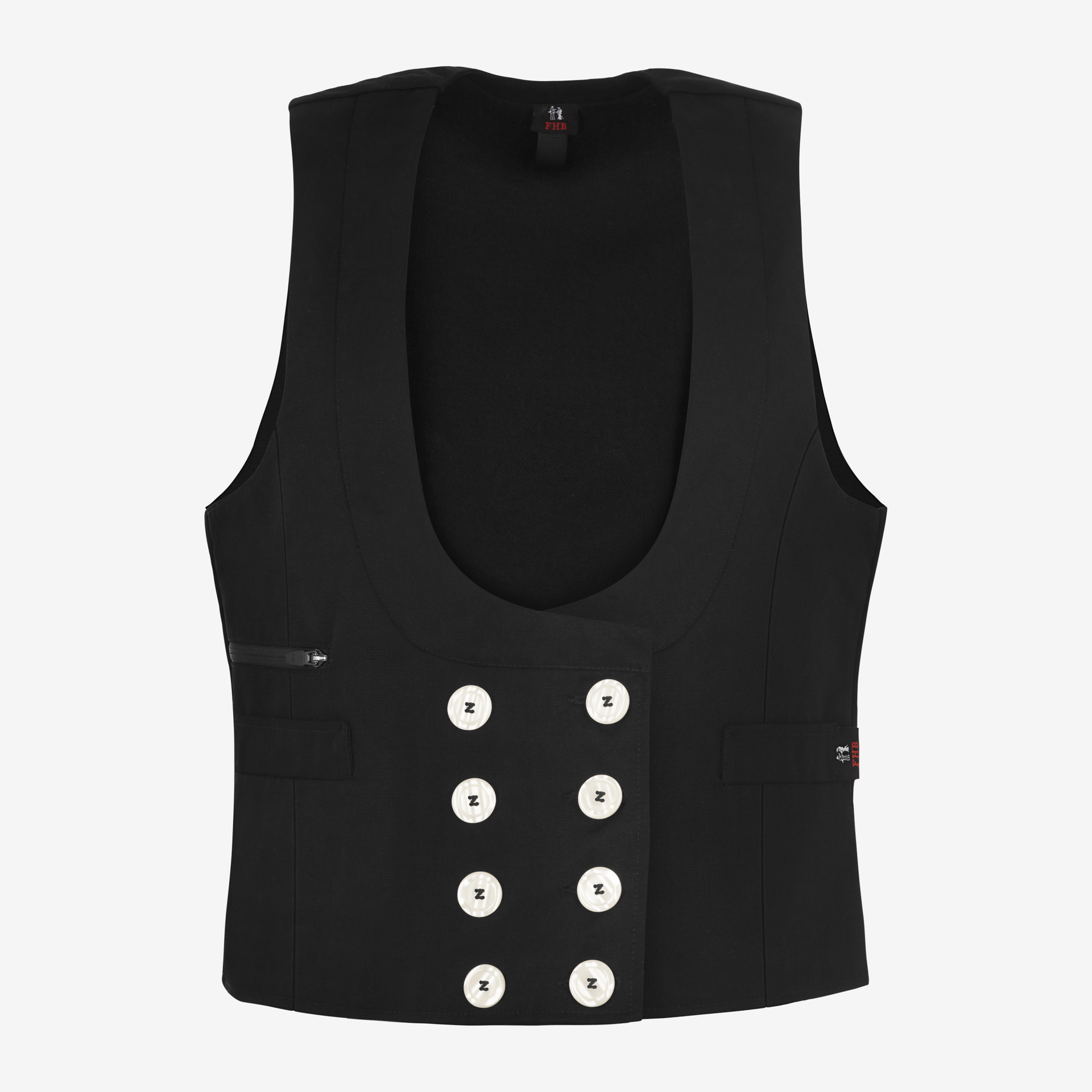 FHB Zunftweste aus Canvas Damen "HERDIS" Nr. 12215