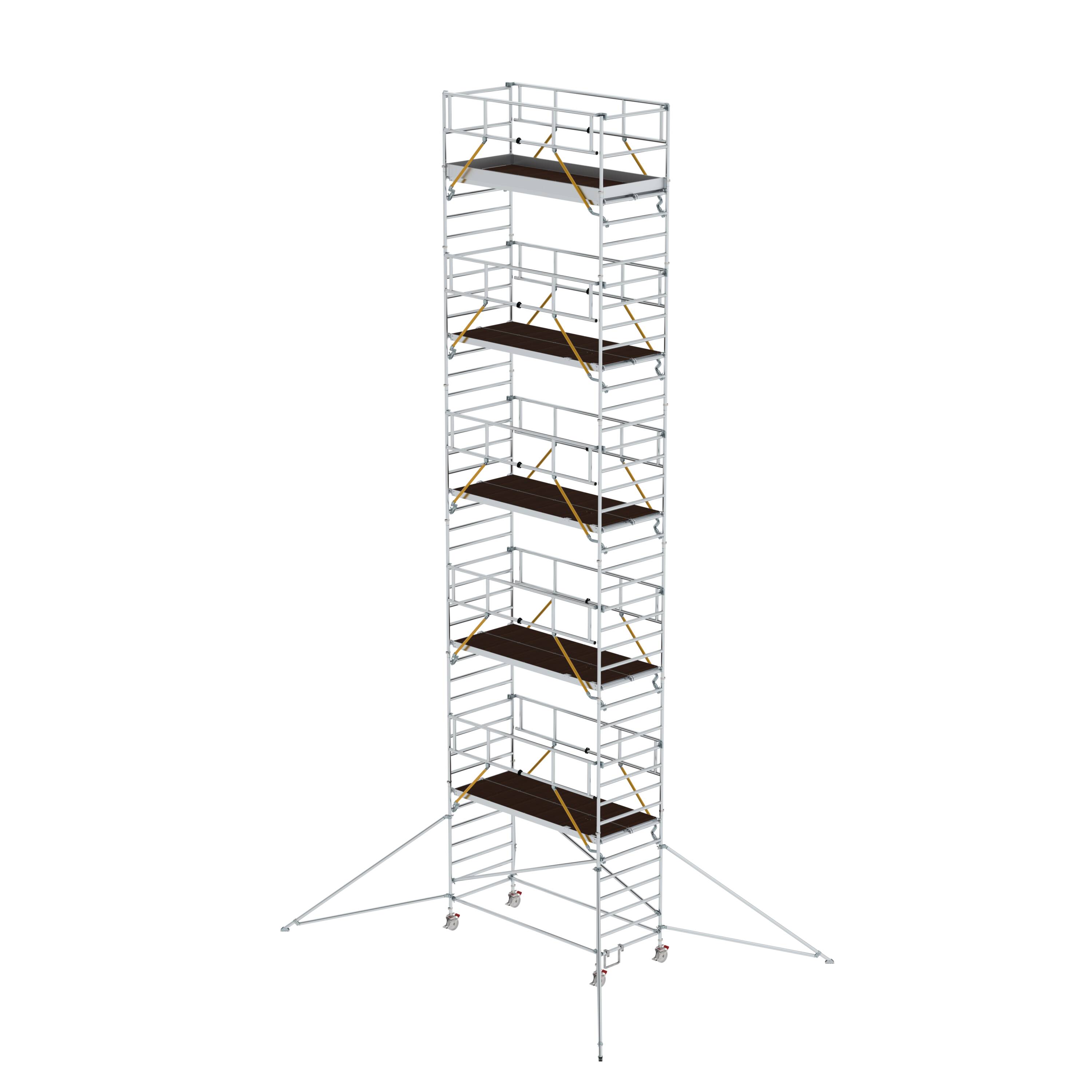 MUNK Rollgerüst SG 1,35 x 3,0 m mit Ausleger & Doppel-Plattform
